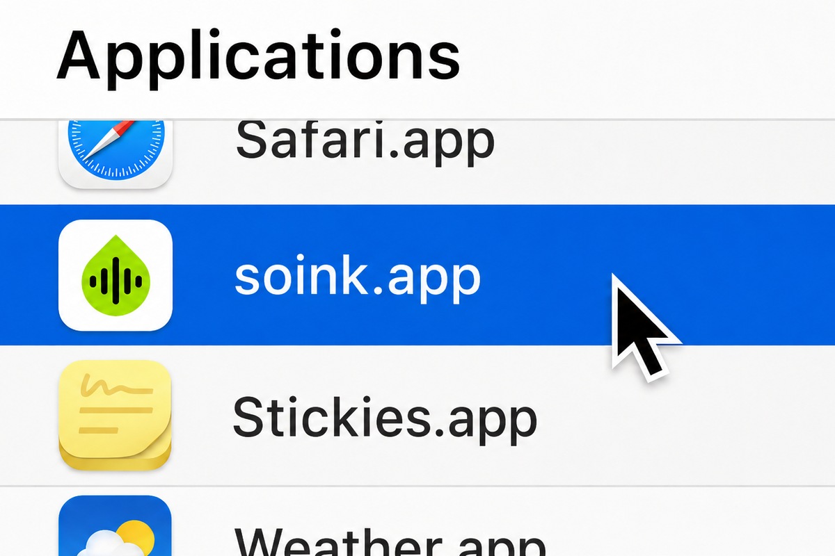 soink installation step